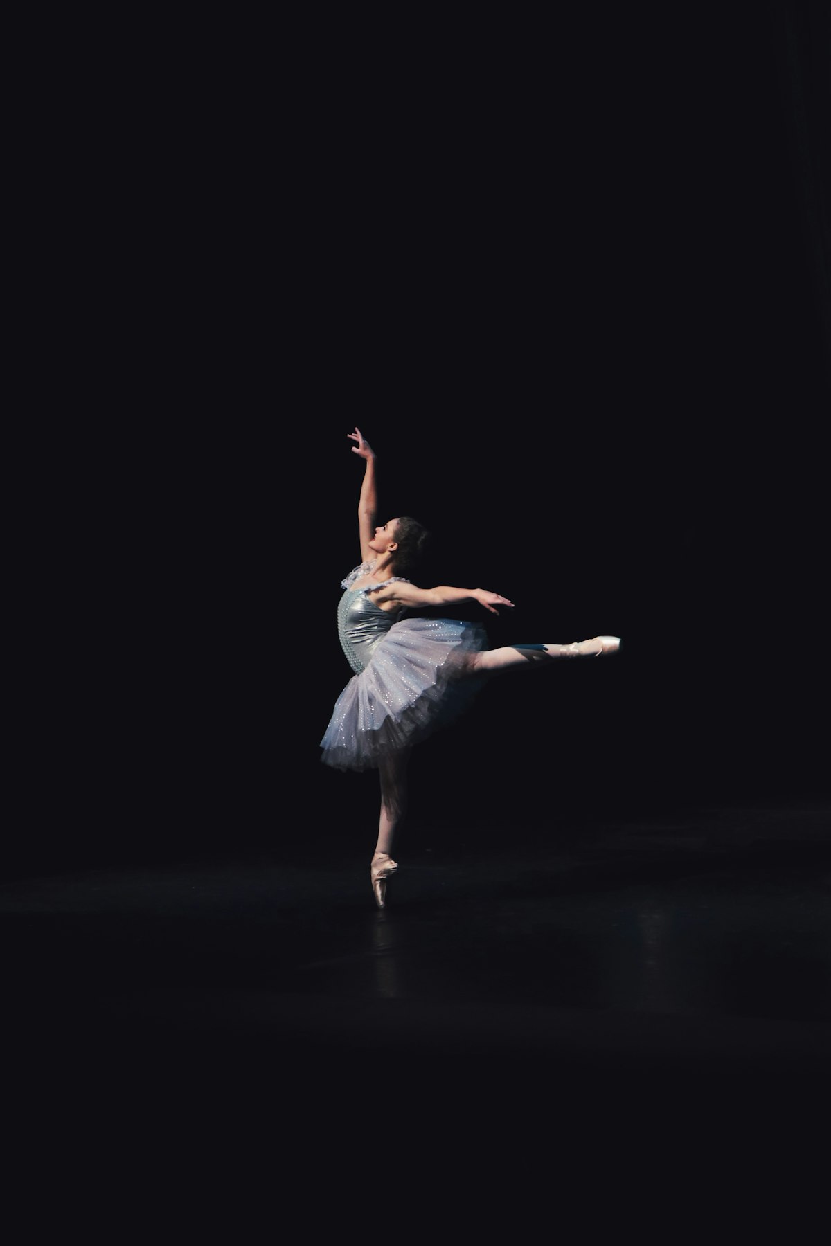 Bailarina em aula de ballet — foto ilustrativa